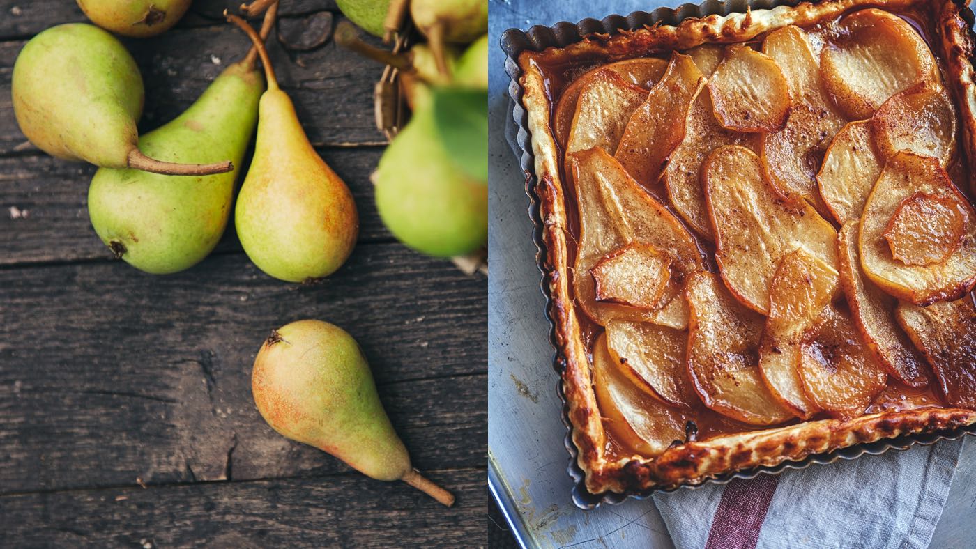 Birnen Käse Tarte