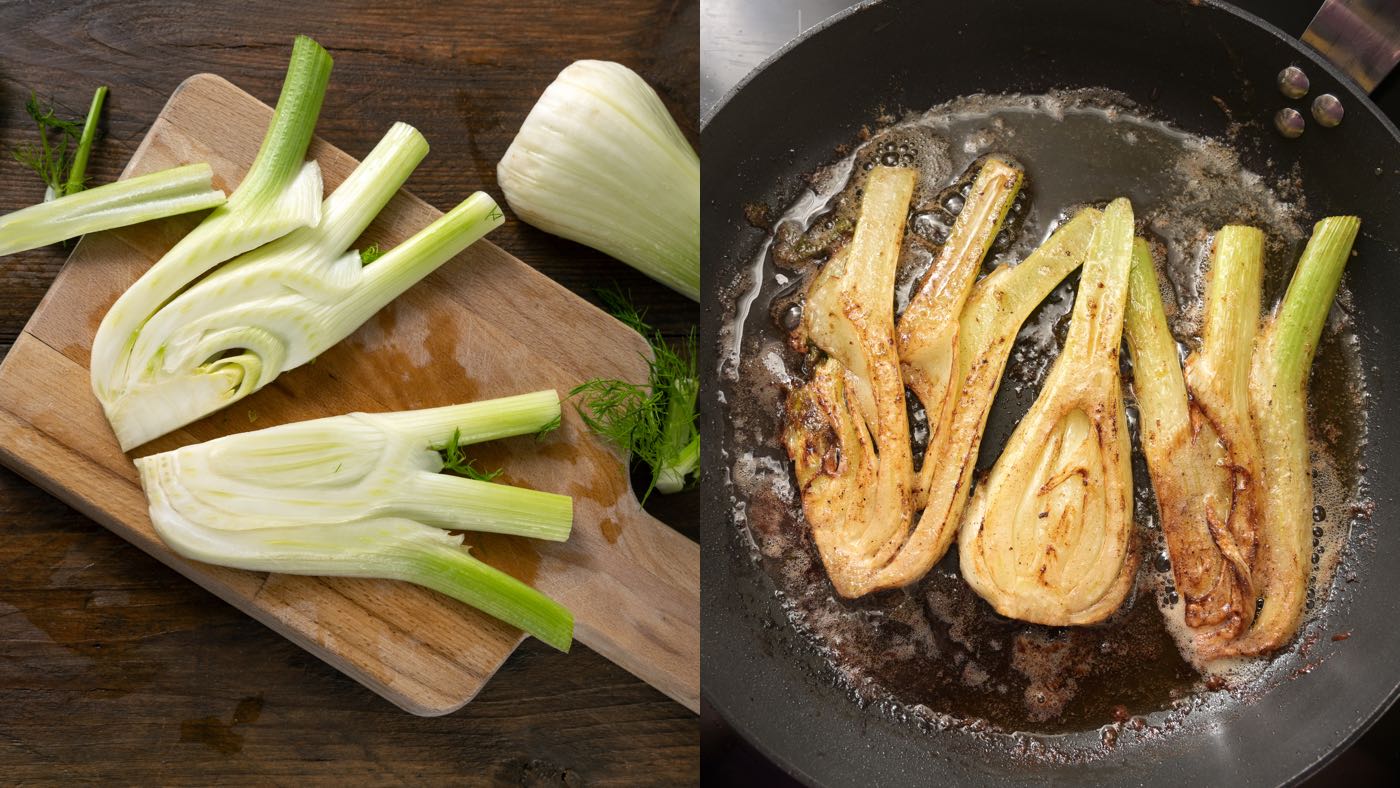 Karamelisierter Fenchel